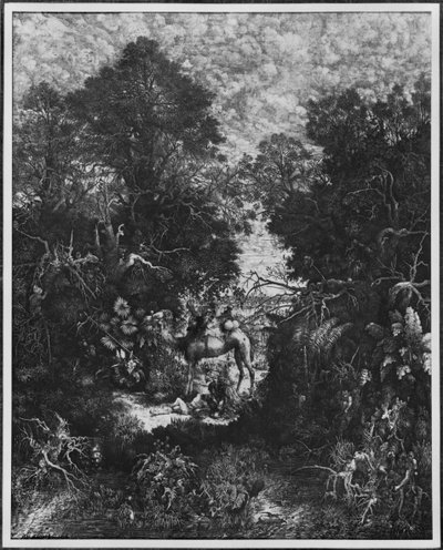 The Good Samaritan, 1861 by Rodolphe Bresdin